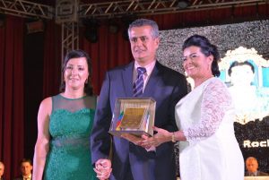 Vereadora Lúcia Rocha Homenageado Rivaldo Santos Costa