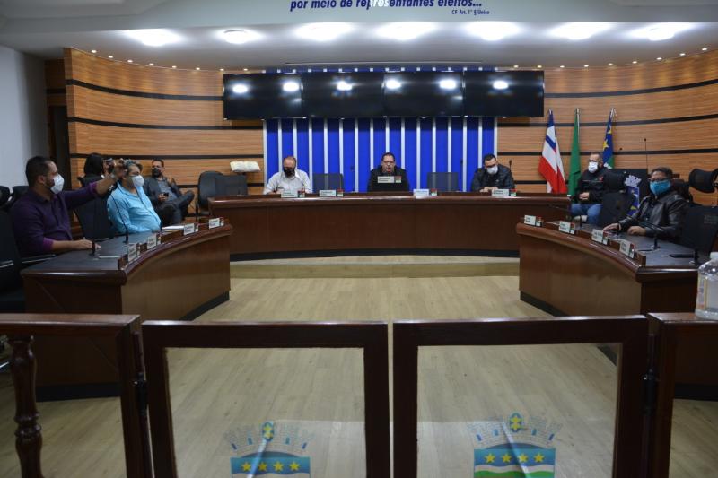 Imagem  Câmara se reúne com representantes da Prefeitura para debater a Guarda Municipal
