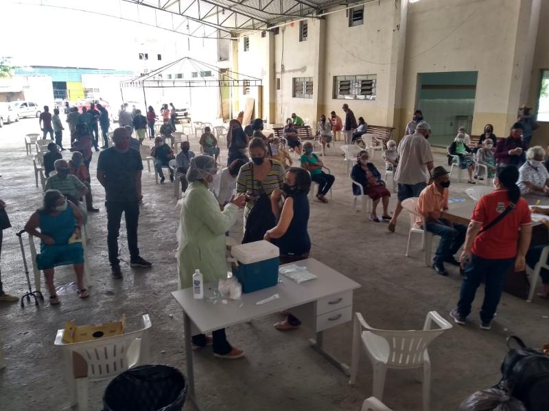 Imagem  Câmara Municipal fiscaliza vacinação de idosos em Conquista