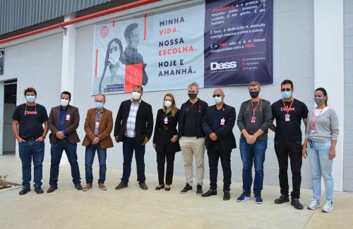 Imagem Em visita à Indústria Dass, Câmara reivindica a criação de mais postos de trabalho em Conquista