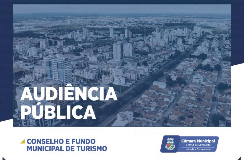 Imagem Composição do Conselho Municipal de Turismo é tema de audiência pública na Câmara