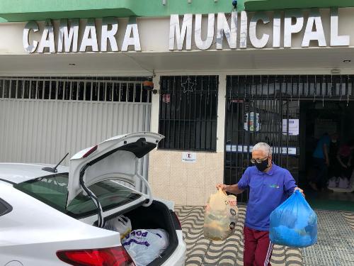 Imagem Câmara arrecada alimentos e roupas em campanha de solidariedade aos desabrigados das chuvas