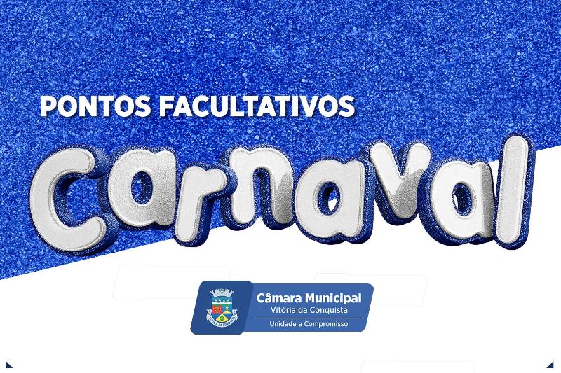 Imagem Câmara decreta ponto facultativo no período de carnaval