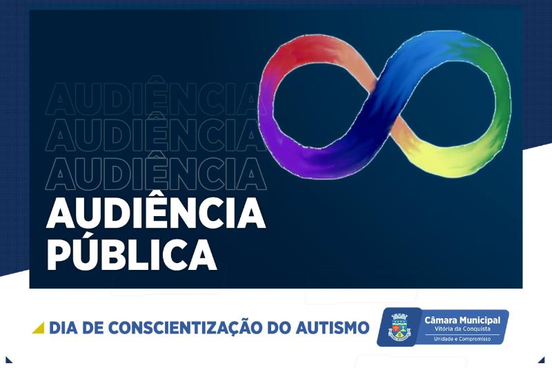Imagem Dia de Conscientização do Autismo será celebrado na Câmara Municipal