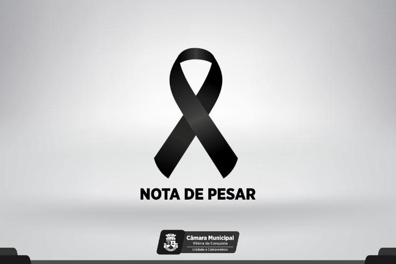 Imagem NOTA DE PESAR Câmara lamenta falecimento dos educadores Fábio Carvalho e Graziele Muniz