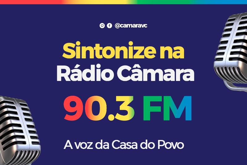 Imagem Programação da Rádio Câmara (90.3 FM) agrada ouvintes de Conquista e região