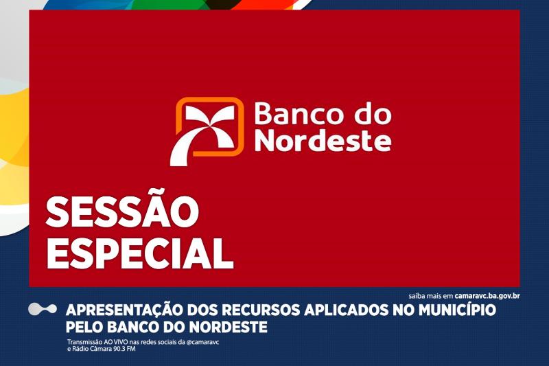 Imagem Câmara realiza Sessão Especial para apresentar investimentos do Banco do Nordeste em Vitória da Conquista