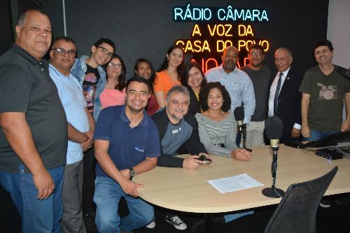 Imagem Rádio Câmara inaugura novo estúdio e apresenta novidades na programação da emissora