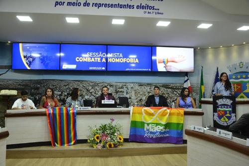 Imagem SESSÃO ESPECIAL: Dia Nacional contra homofobia é celebrado na Câmara