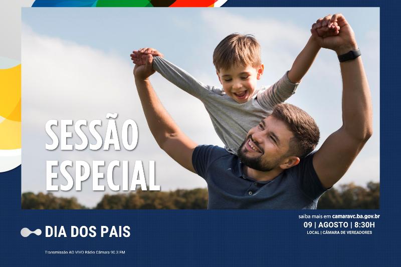 Imagem Câmara realiza Sessão Especial em homenagem ao Dia dos Pais