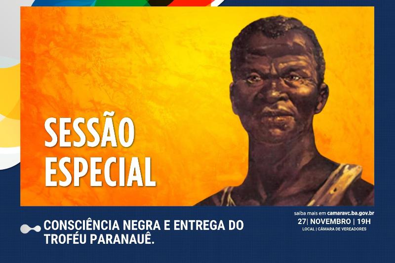 Imagem Câmara entrega troféus Paranauê e Zumbi dos Palmares em Sessão Especial nesta quarta-feira