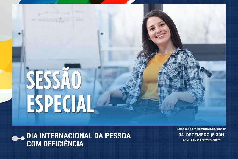 Imagem Câmara celebra Dia Internacional da Pessoa com Deficiência