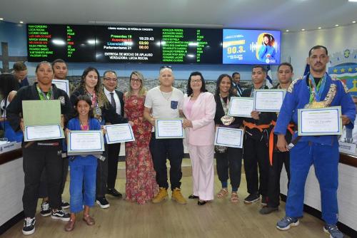 Imagem Projeto social de esporte é homenageado pela Câmara