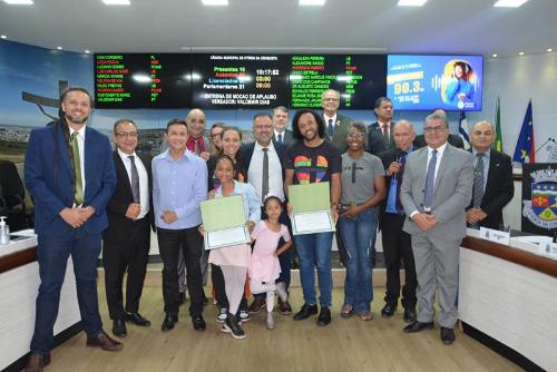 Imagem Projeto Social Coração de Retalhos é homenageado pela Câmara 