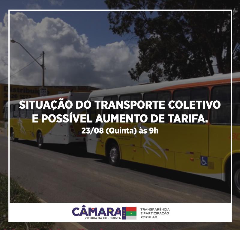 Imagem Câmara discute situação do transporte coletivo de Conquista, nessa quinta-feira (23)